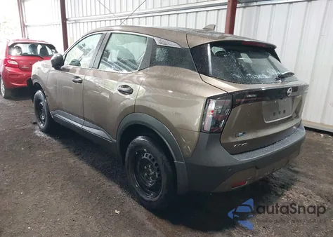 2025 Nissan Kicks S Intelligent Awd from USA, damaged, VIN 3N8AP6BB1SL318902